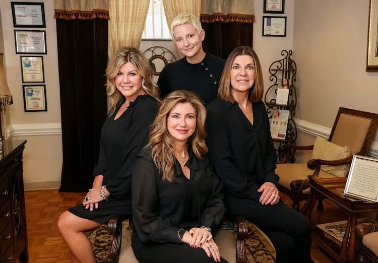 The La Bella Donna Spa team in the Hickory lobby